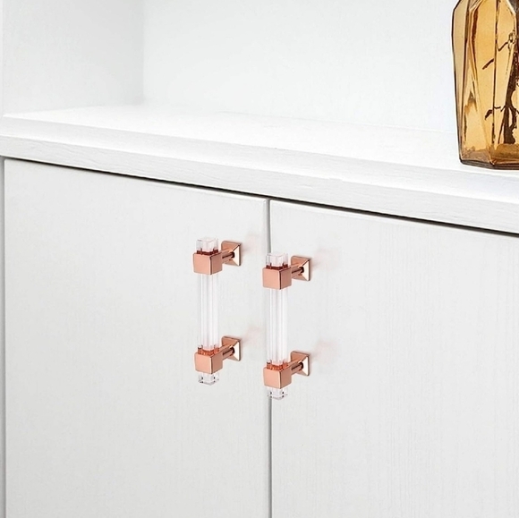 NIB 20 Pack Rose Gold Cabinet Pulls - Picture 4 of 8